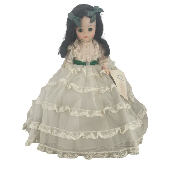 Madame Alexander Vintage Gone With The Wind Scarlett O'Hara Doll #1490 14" - Picture 1 of 10